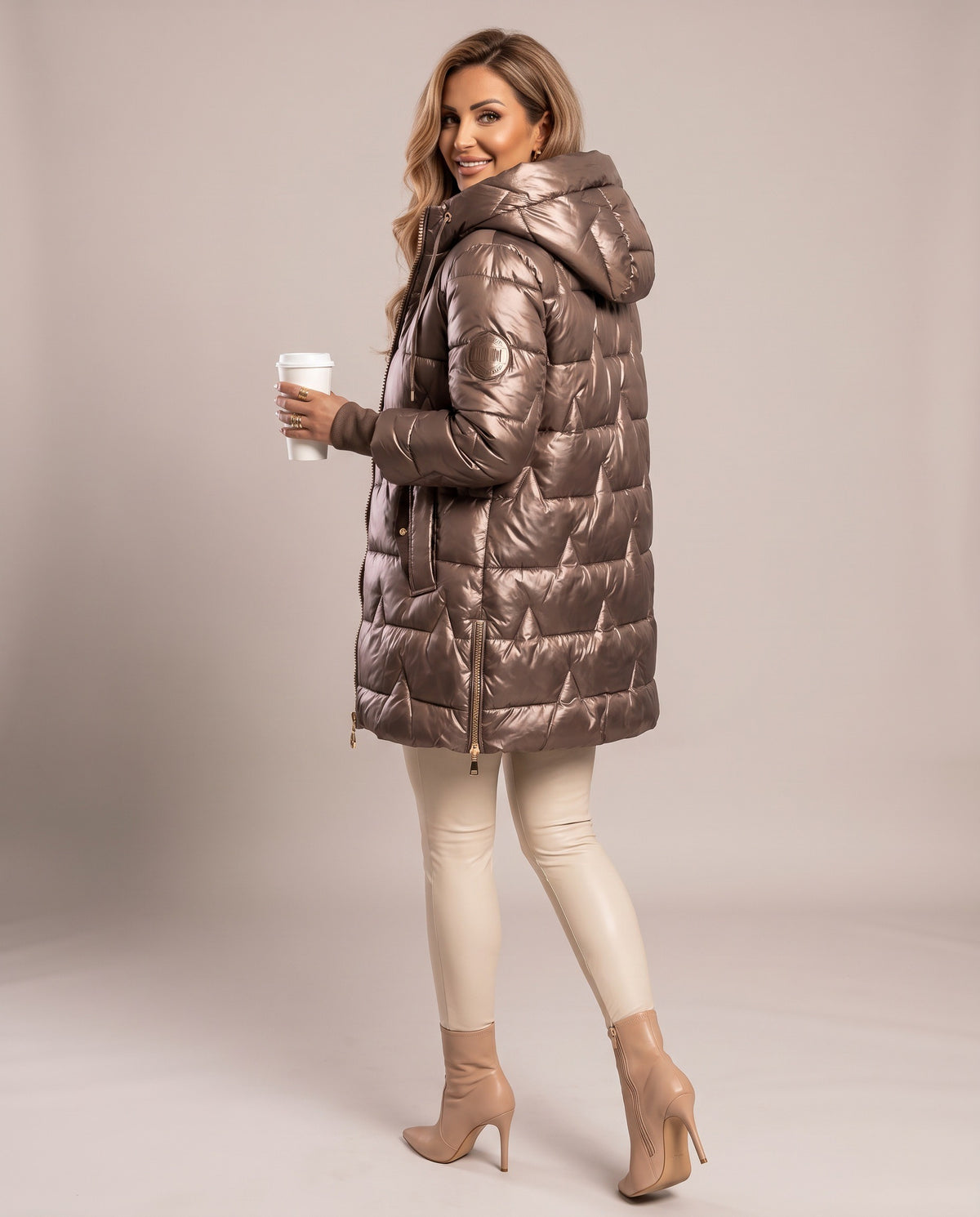 Piumino Courmayeur — Moka (retro)