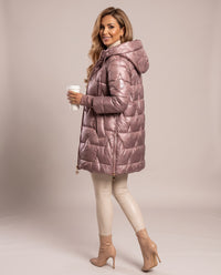 Piumino Courmayeur — Rosa Cipria (retro)