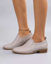 Stivaletto Como — Panna — profilo