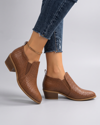 Stivaletto Como — Cuoio — profilo