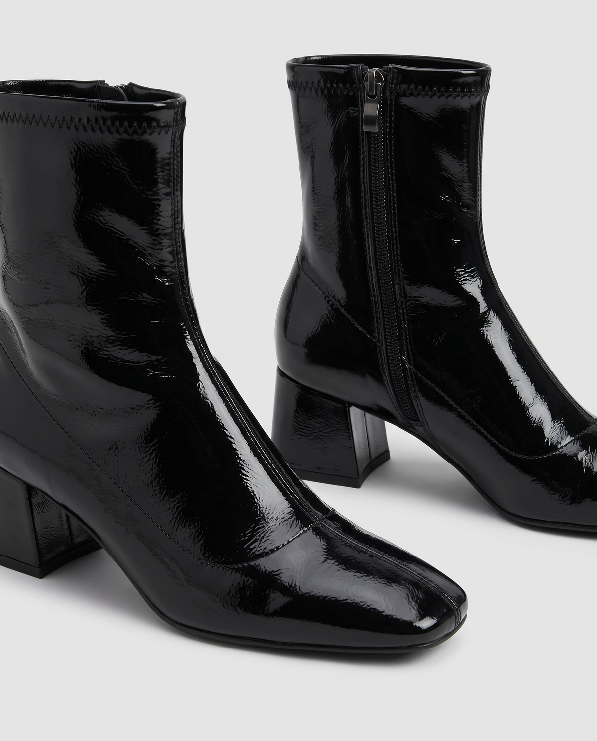 Stivaletto Verona — Vernice Nero — dettaglio