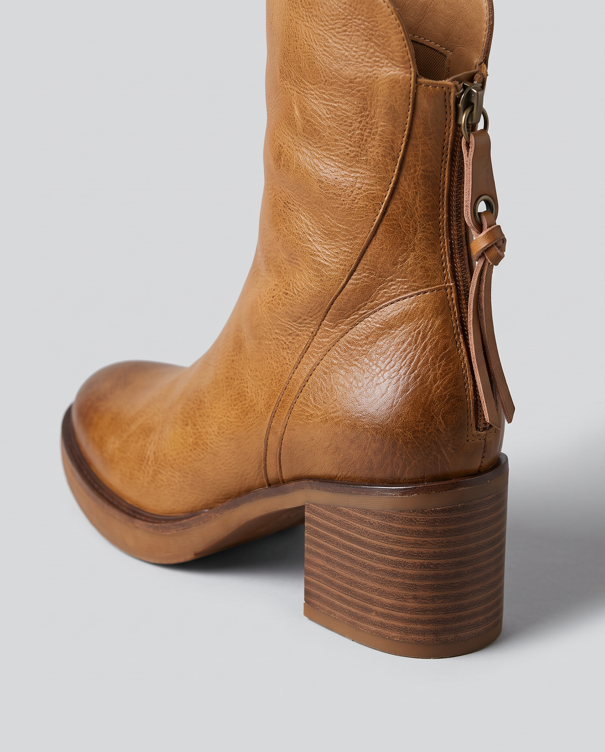 Stivaletto Cremona — Cuoio — dettaglio