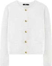 Cardigan Margherita — Bottoni Dorati