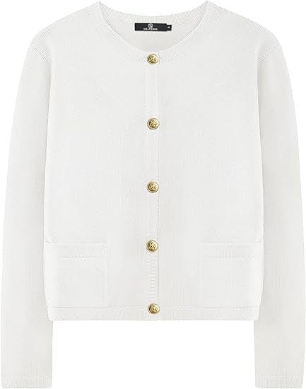 Cardigan Margherita — Bottoni Dorati