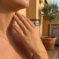 Anello a Tre Lamine